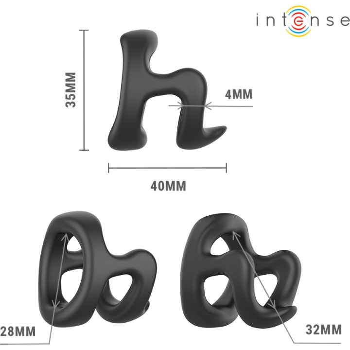 INTENSE Anell ajustable per al pèny model 11 CHARLES