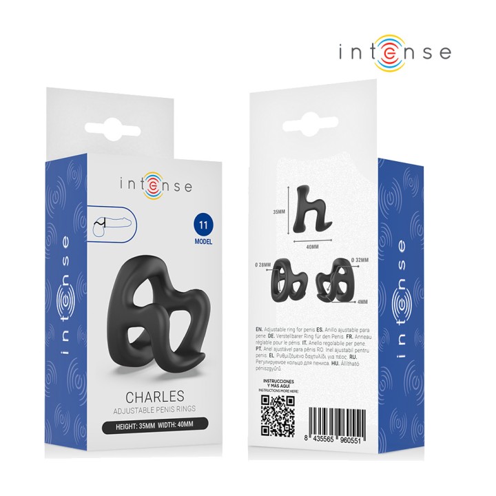 INTENSE Inel ajustabil pentru penis model 11 CHARLES