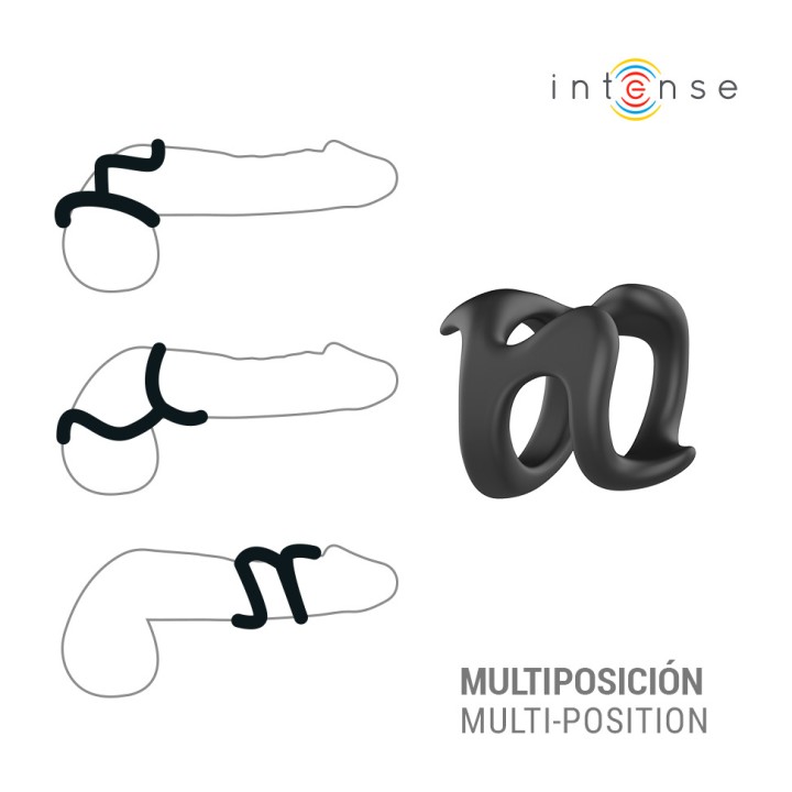INTENSE Justerbar ring för penis, modell 8 NIKOLAJ D-245147