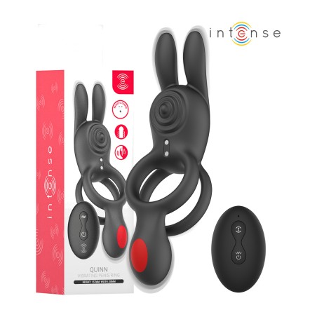 double ring for the penis with vibration and remote control quinn