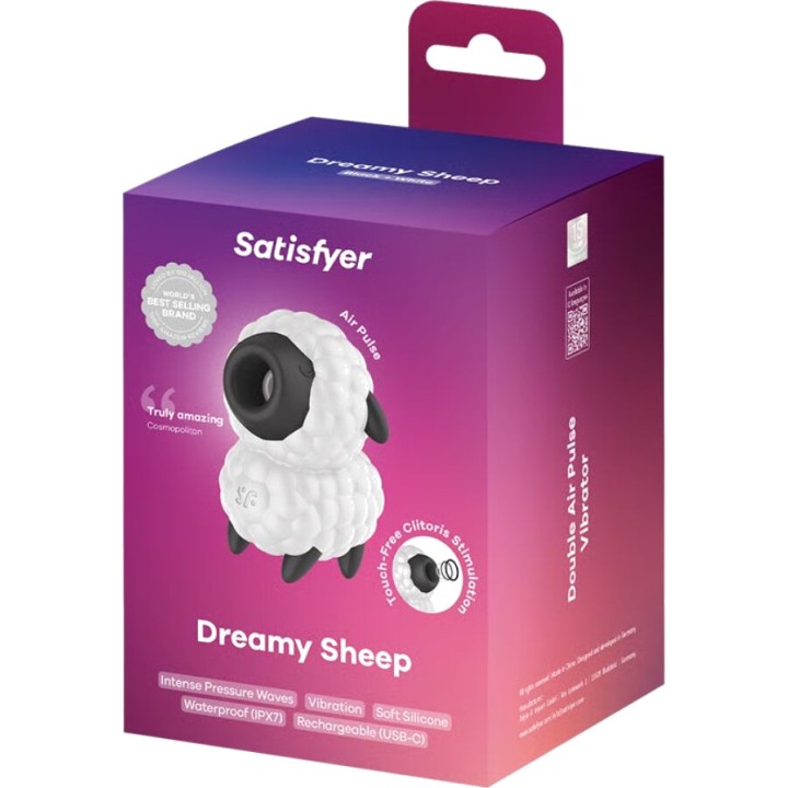 SATISFYER Clitorissauger mit Vibration DREAMY SHEEP D-245086