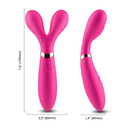 massager et vibromasseur à double tête y-wand