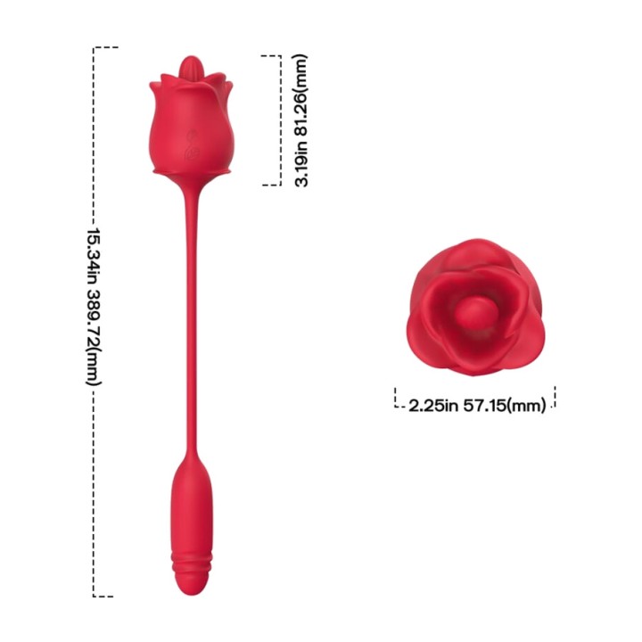 ARMONY 3-in-1 vacuum stimulator with tail and up down motion
