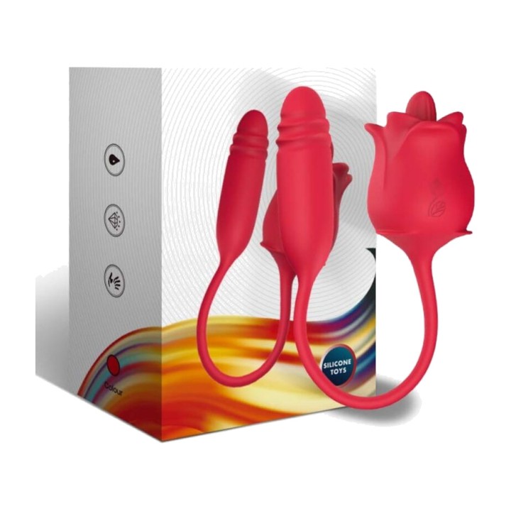 ARMONY 3-in-1 vacuum stimulator with tail and up down motion