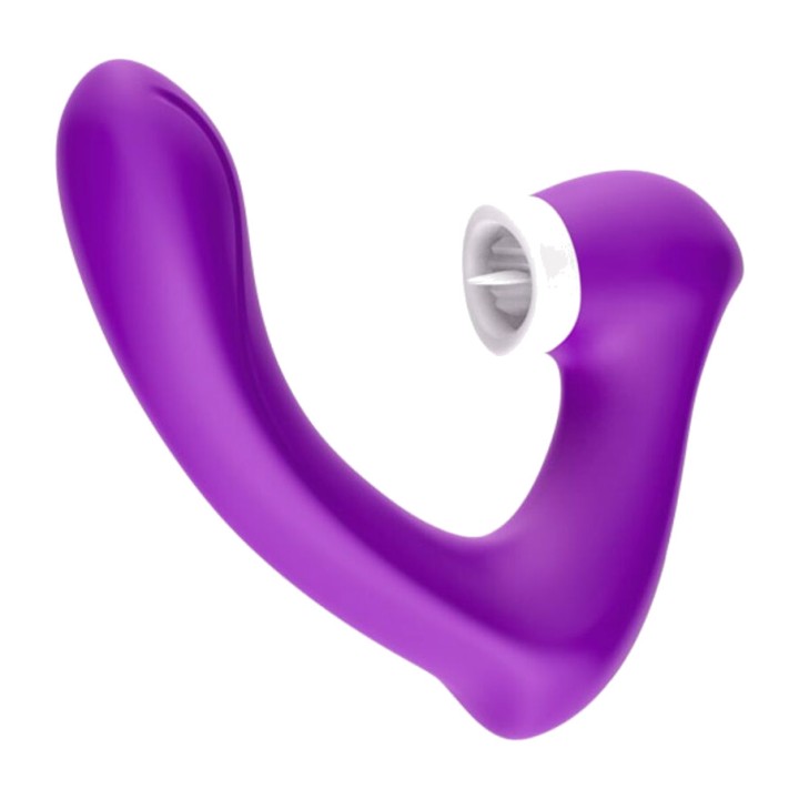 ARMONY Stimulateur de clitoris avec langue et vibromasseur