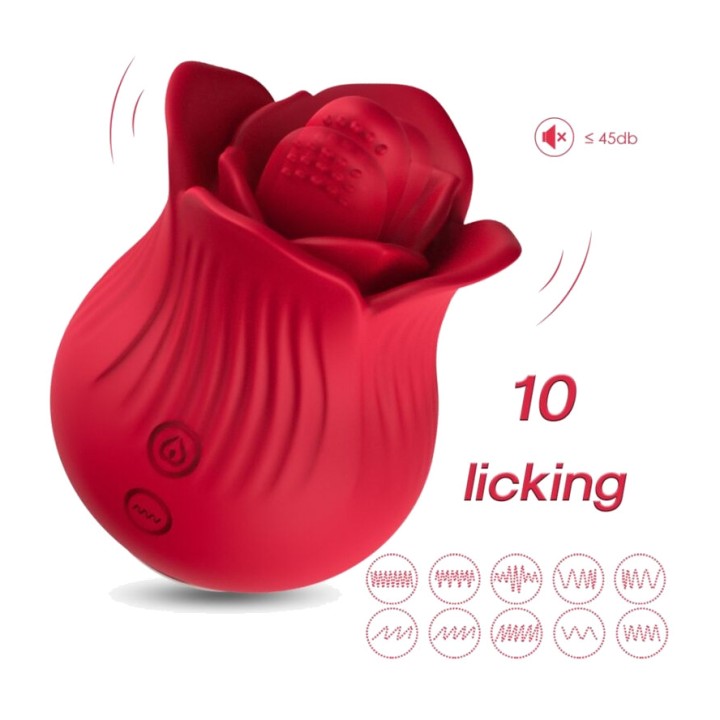 ARMONY Vibrator și stimulator de clitoris ROSE D-237966