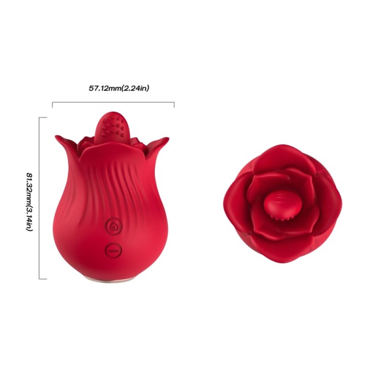 ARMONY Vibrátor a stimulátor klitorisa ROSE D-237966