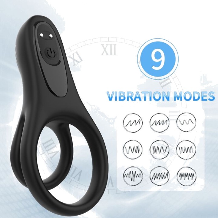 ARMONY Double ring vibrator for the penis with stimulating