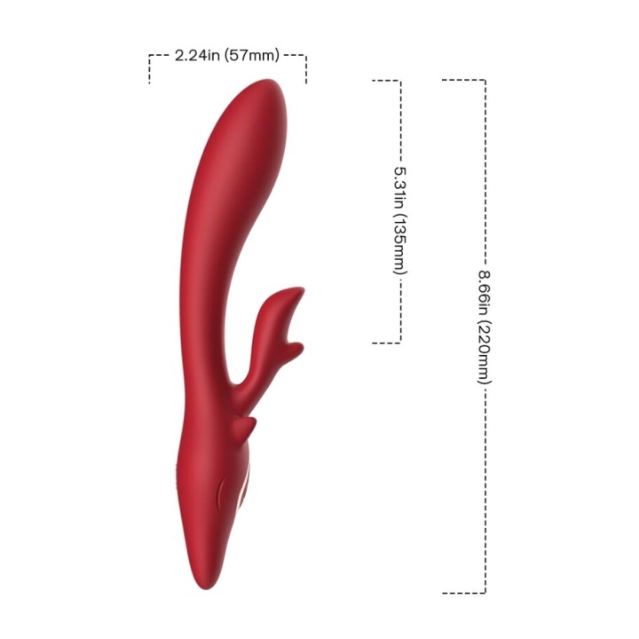 ARMONY Vibratore conuzzo curvo ELK D-237936