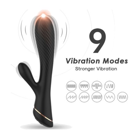 rabbitvibratør af silicon