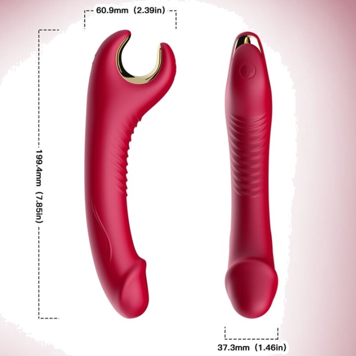 ARMONY Vibrerande dildo med rotation PRINCE D-237929