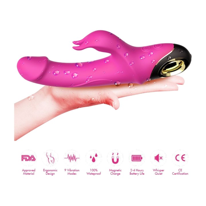 ARMONY Vibrátor typ "rabbit" s rotáciou METEOR D-237917VAR