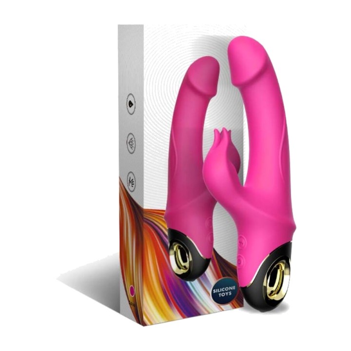 ARMONY Dildo vibrador rabbit amb rotació METEOR D-237917VAR
