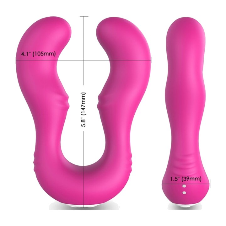 ARMONY Vibrador doble con control remoto SERAPH-46447