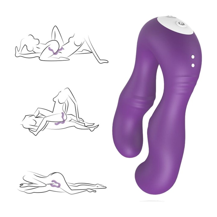 ARMONY Vibrator dublu cu control remote SERAPH-46447