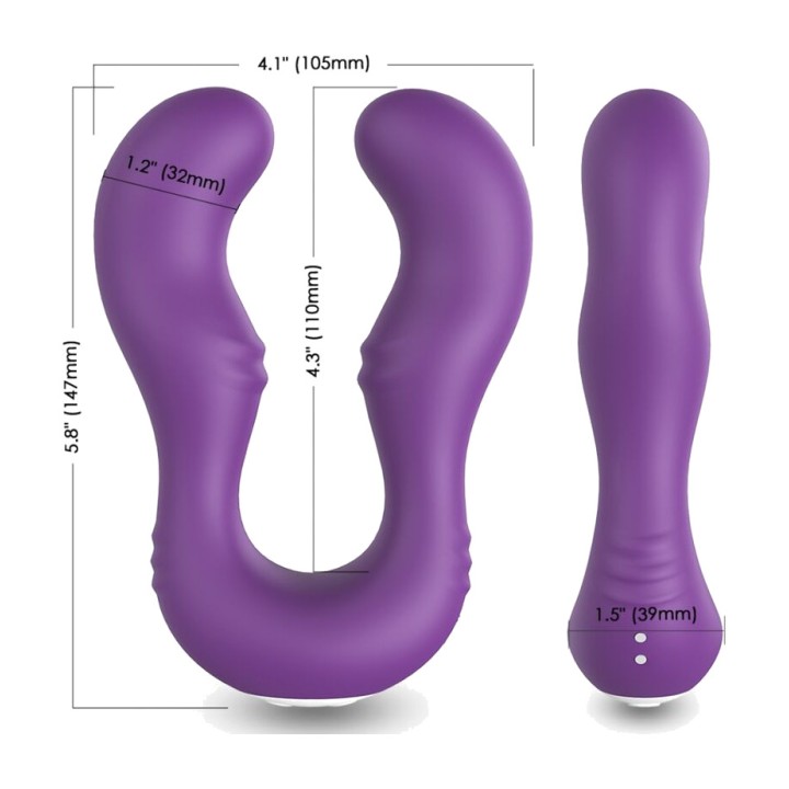 ARMONY Vibrador doble con control remoto SERAPH-46447