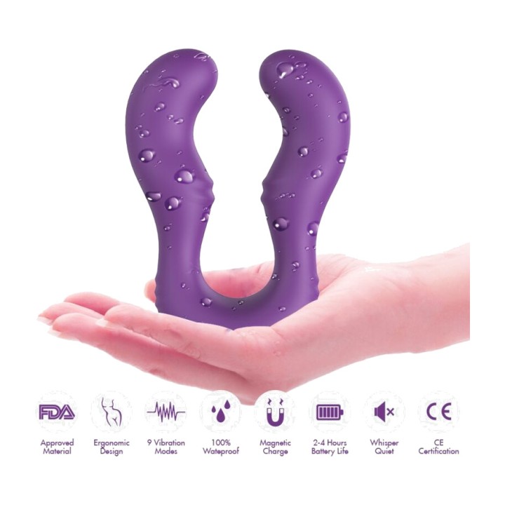ARMONY Dual vibrator with remote control SERAPH-46447