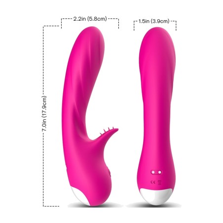 wibrator z estimulatorem romance