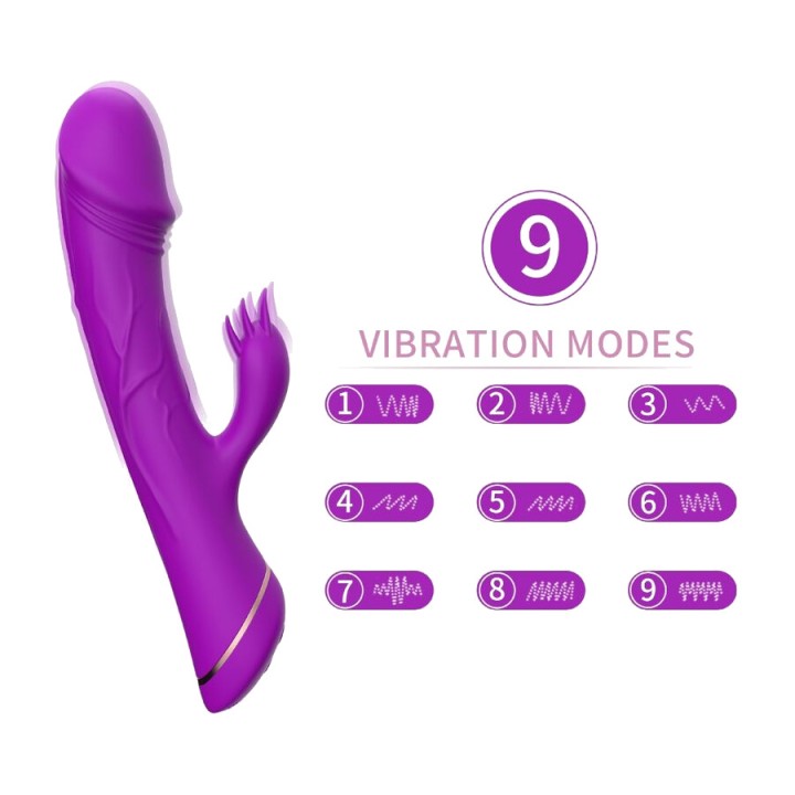 ARMONY Vibratör med kaninöra av silikon D-237927VAR