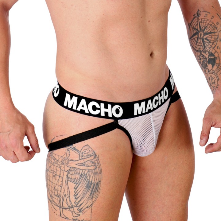 MACHO UNDERWEAR Jockstrap s rešeto MX26 D-236857VAR