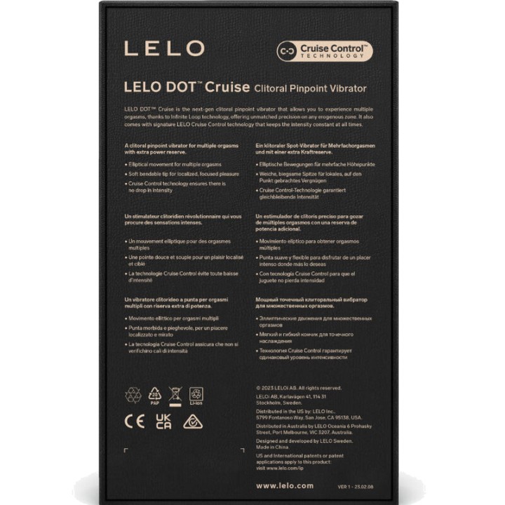 LELO Cliterstimulator DOT CRUISE D-235763VAR