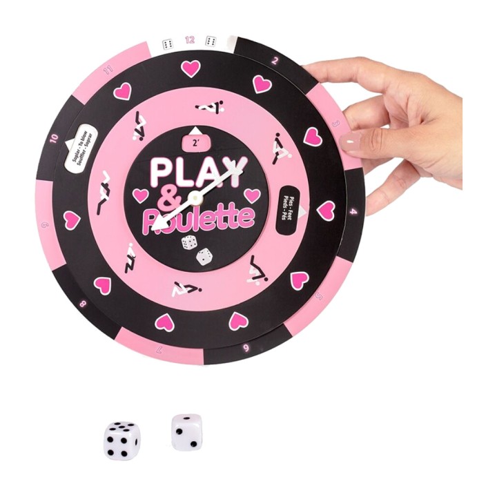 SECRETPLAY Gioco erotico dei dadi e roulette PLAY-ROULETTE