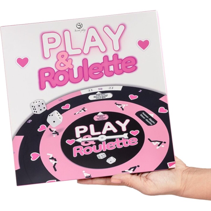 SECRETPLAY Erotisk terning og roulette spil PLAY-ROULETTE