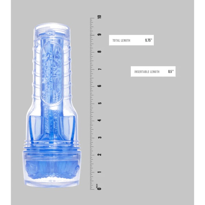 FLESHLIGHT Masturbator für Männer TURBO CORE BLUE ICE