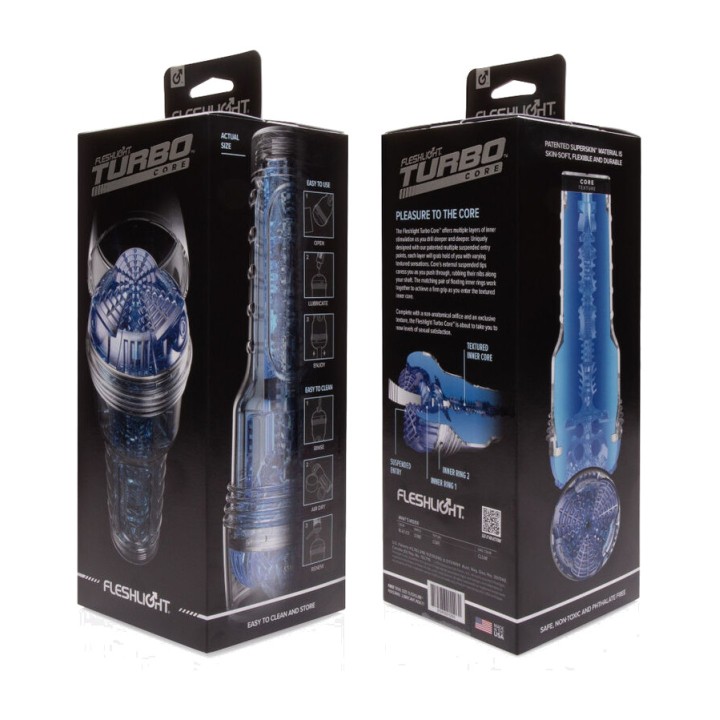 FLESHLIGHT Mandeldild TURBO CORE BLUE ICE D-231857