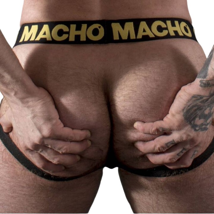 MACHO UNDERWEAR Jockstrap de couro MX25 D-233414VAR