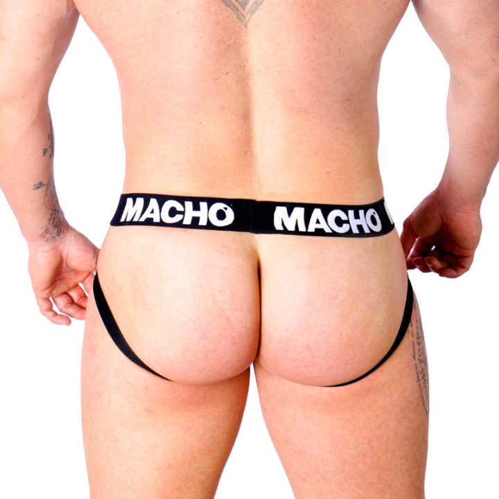 MACHO UNDERWEAR Jockstrap de couro MX25 D-233414VAR
