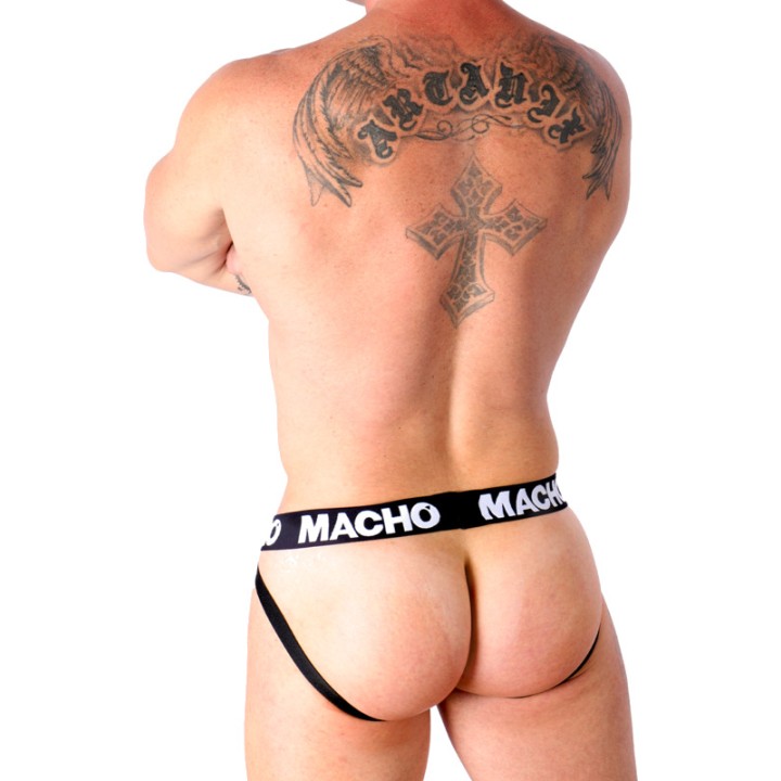 MACHO UNDERWEAR Jockstrap de couro MX25 D-233414VAR