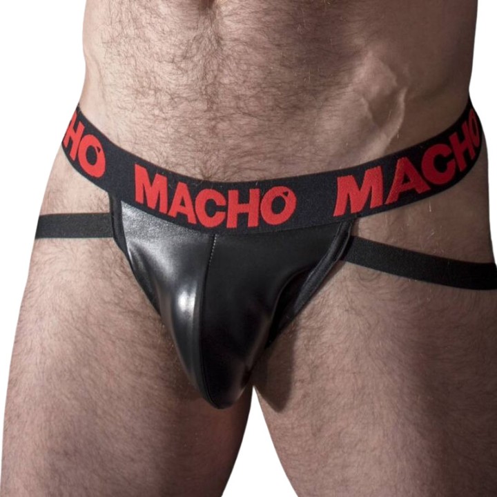 MACHO UNDERWEAR Jockstrap από δέρμα MX25 D-233414VAR