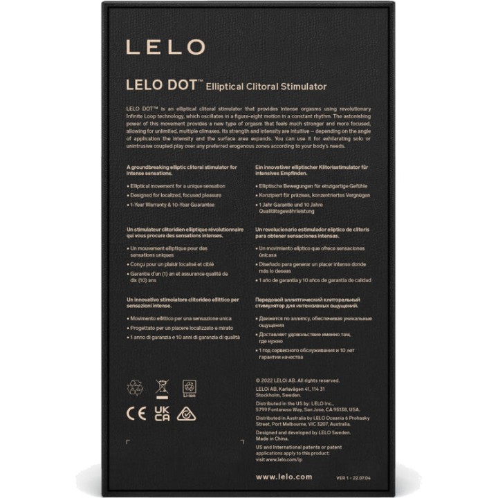 LELO Stimulator clitorian DOT D-232430VAR