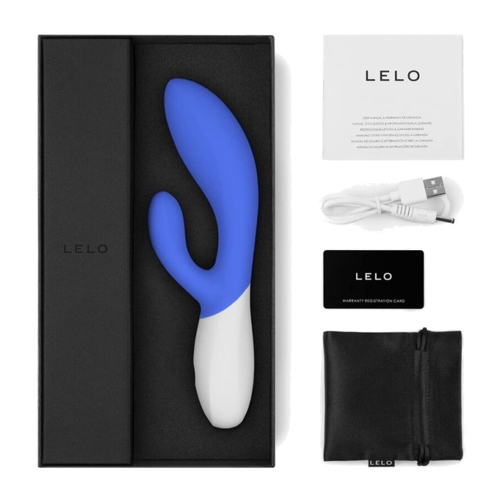 LELO Vibrator de lux cu cuvârtere specială INA WAVE 2