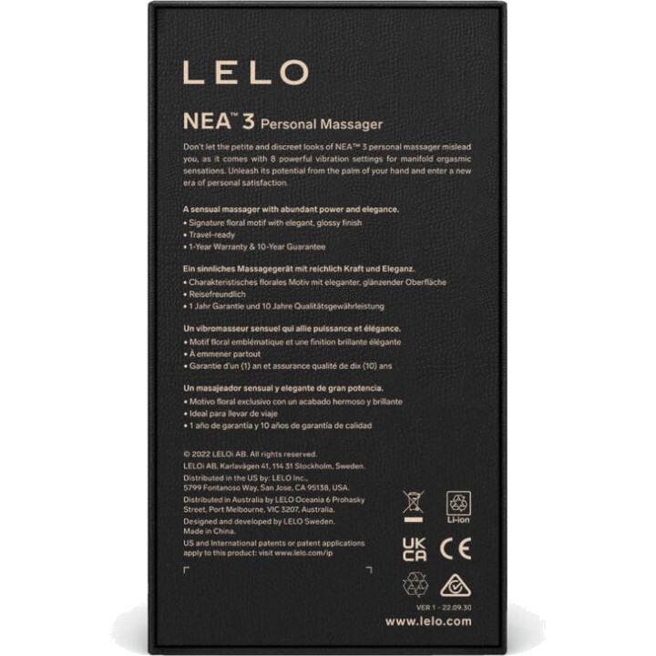 LELO Persoonlijk massagetoestel NEA 3 D-233265VAR
