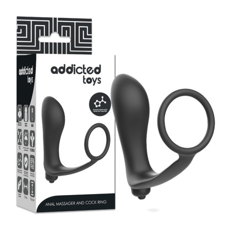 anale vibrator met penring