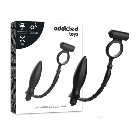 anal plug with vibrating ring