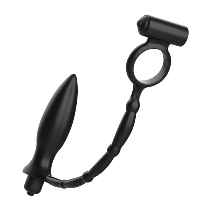 ADDICTED TOYS Anal plug with vibrating ring D-227618
