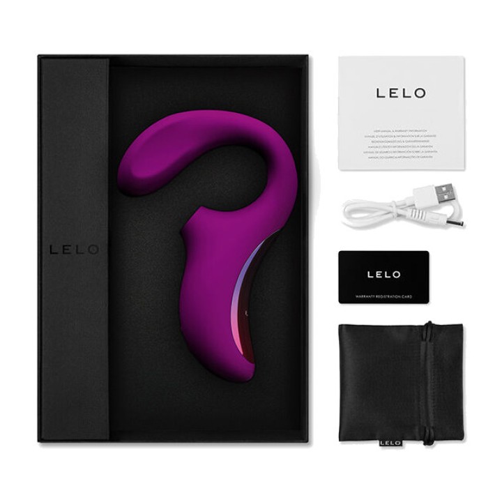 LELO Dual stimulation massager with suction ENIGMA-33668