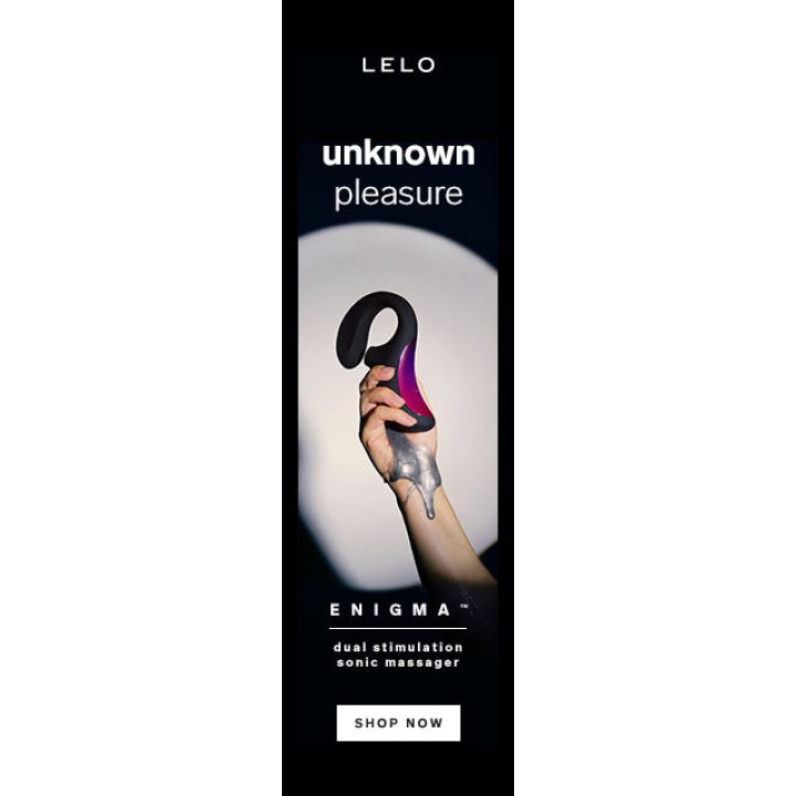 LELO Dubbele stimulerende massager met zuigen ENIGMA-33668