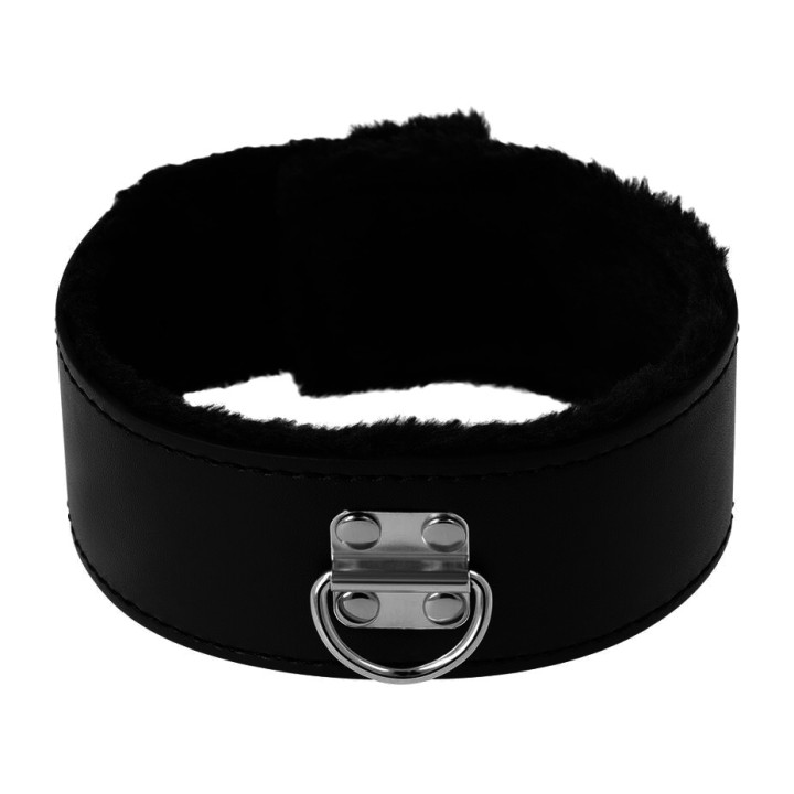 DARKNESS Collare imbottito con catena TITANIUM D-226698