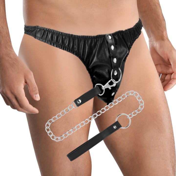 DARKNESS Tanga med metalldæmpestreng D-226695