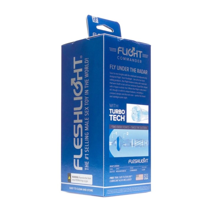 FLESHLIGHT Miesten masturbaattori FLIGHT COMMANDER TURBO