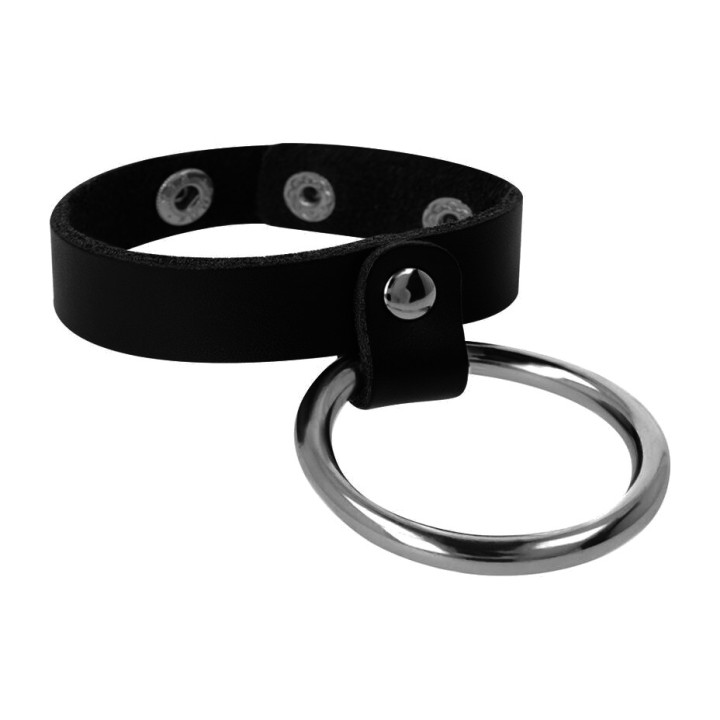DARKNESS Anillo de metal para el pene y testículos