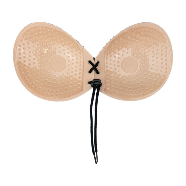 BYE BRA Adhesive interlaced and embroidered holder 33536