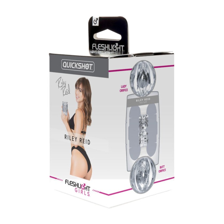 FLESHLIGHT Kompakt mandskærp QUICKSHOT-RILEY REID-UTOPIA