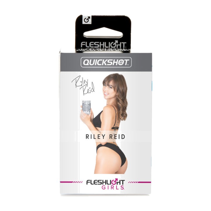 FLESHLIGHT Kompakt mandskærp QUICKSHOT-RILEY REID-UTOPIA