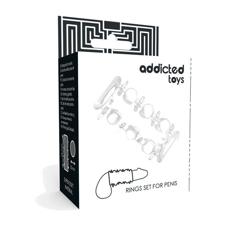 ADDICTED TOYS Funda per al penis sense extensió 28816