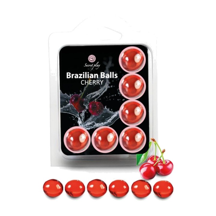 SECRETPLAY Pack de 6 bolas lubrificant intimo